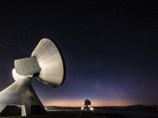 Uplink-Antenne Raisting